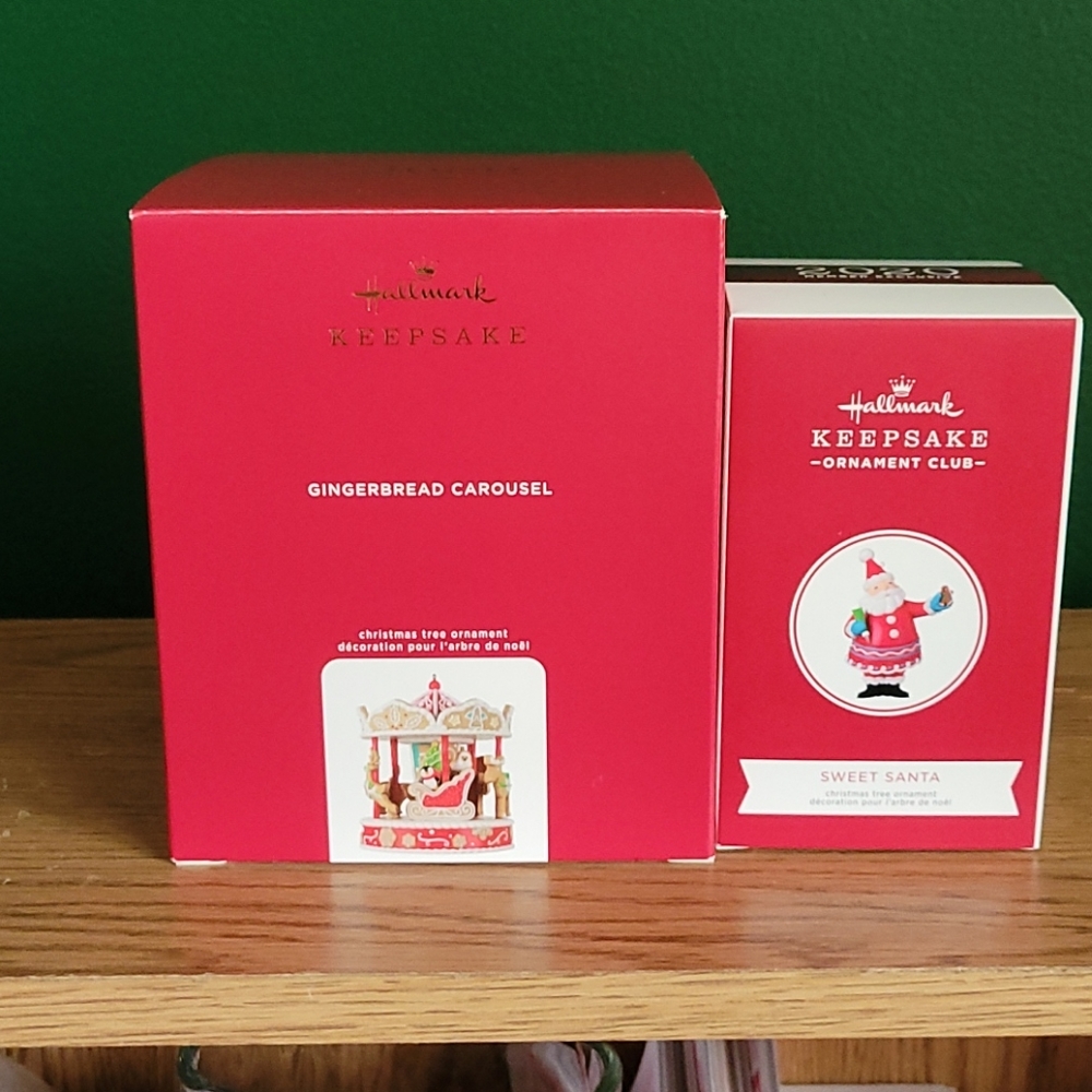Hallmark 2020 Gingerbread  Carousel  Event signing
